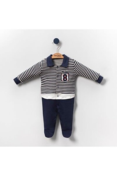 morwind Erkek Bebek Yenidoğan Tulum %100 Pamuk