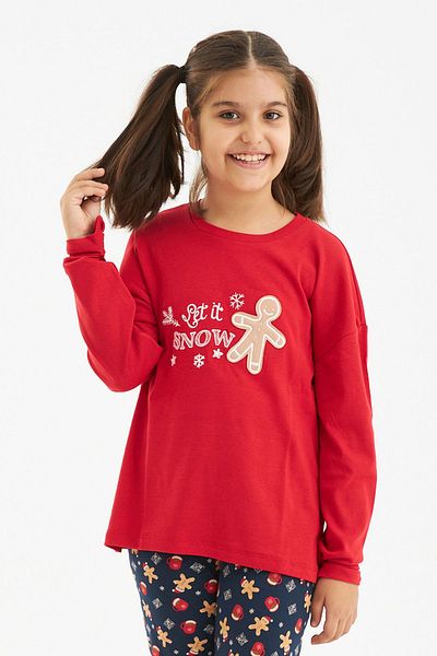 LILIAN Cookie new year pajamas top
