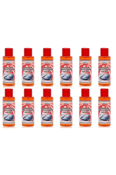 Genel Markalar 50 ml 12'li Konsantre Cam Suyu Şampuanı Parfümlü