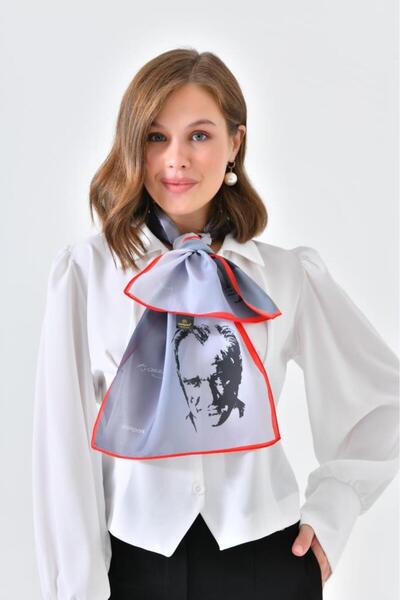 İpekpark Republic Day Ataturk Themed Scarf