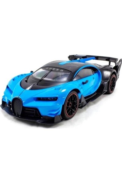 jetlegelsin Bugatti Chiron Şarjlı 1:12 Uzaktan Kumandalı Araba Mavi Kar3688-k36a