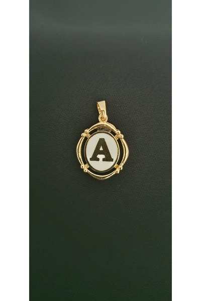 Goldlife jewellery 14 Ayar Altın Sedef A Harfli Kolye Ucu