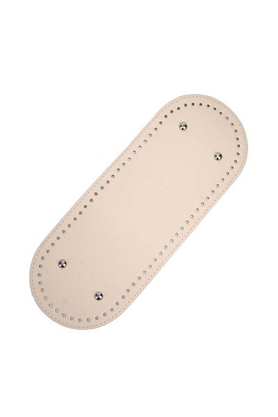 Ritzz Οβάλ Σόλα Τσάντας από συνθετικό δέρμα 31,5 x 12 CM - Κρέμα