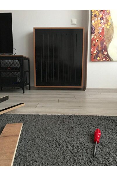 TNCN Mobilya Siyah Lale Petek Kaplama 100x160 Afrika Ceviz