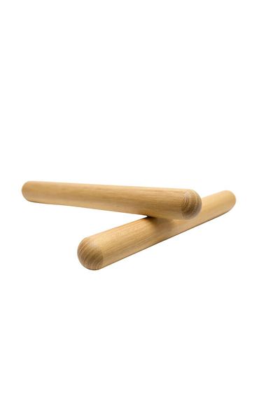 hak-iş oyuncak Preschool Wooden Rhythm Stick 1 Pair 23cm Kindergarten Children's Activity Percussion Musical Instrument