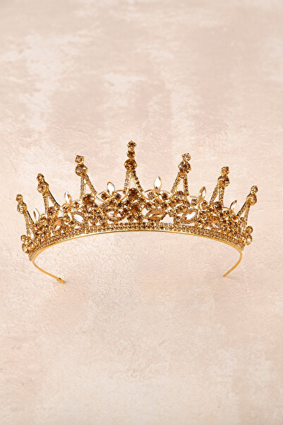 Hayalperest boncuk Κρυστάλλινη λαμπερή πέτρα νυφική ​​τιάρα Νυφική ​​χινάζα κ...