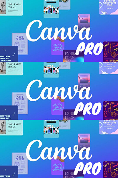 Pro Canva Pro - Canva Dijital Üyelik - Canva Sınırsız Kullanım