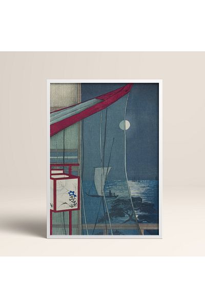 HOMEPACK Κορνίζα Μονό Πίνακα Sailboat Series Classic Poster Painting TK/116