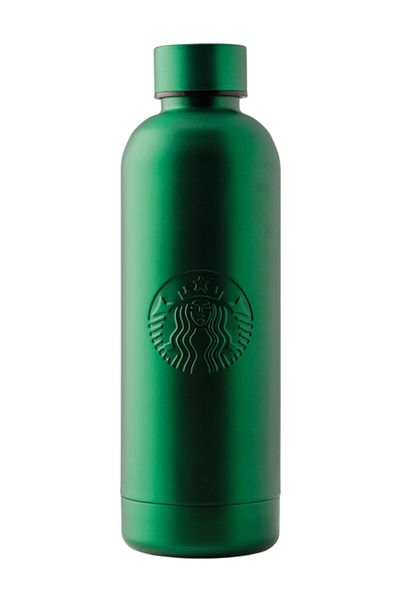 Starbucks® Classic Series Thermos - Matt Green - Black Color 355 ml