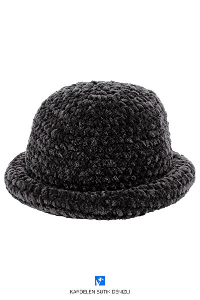 Kardelen Butik Denizli șal, pălărie tricotată (eșarfă este un cadou)