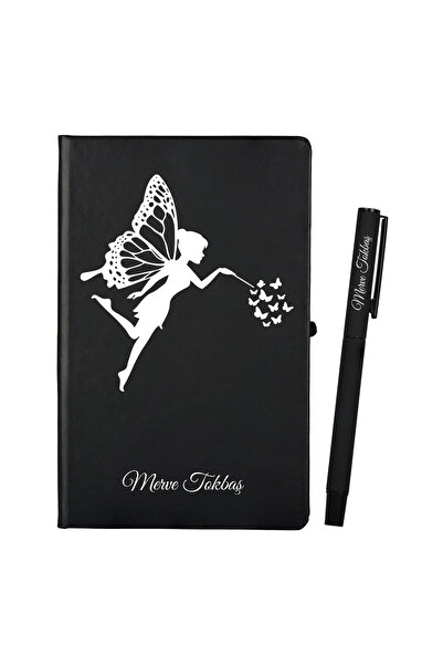 Bolbolhediye Kişiye Özel Sevgililer Günü Hediyesi Şık Tasarımlı Defter Roller Kalem Seti