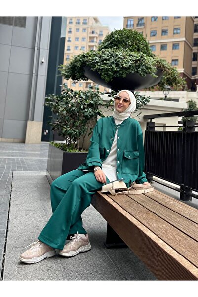 Hürre Bomber Ceketli Scuba Eşofman Takım