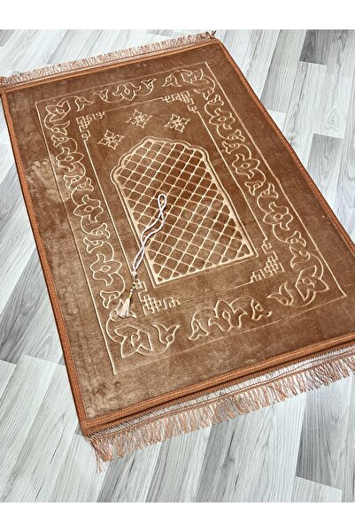 AYHANHOME Luxury Thick Soft Plush Gift Dowry Prayer Rug Prayer Beads with Anti-Slip Base Feature