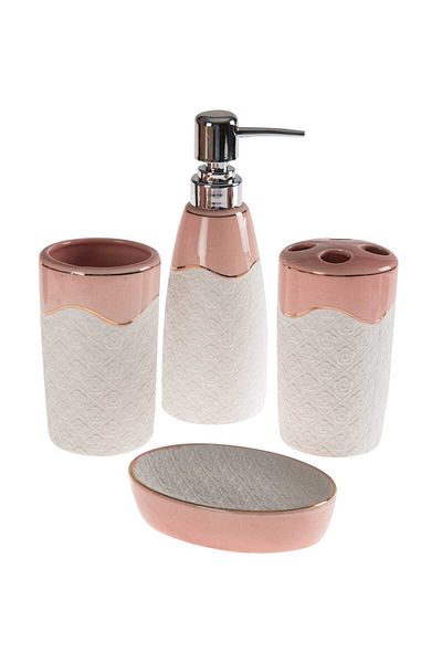 Ün-Ev 4-Piece Ceramic Bathroom Set