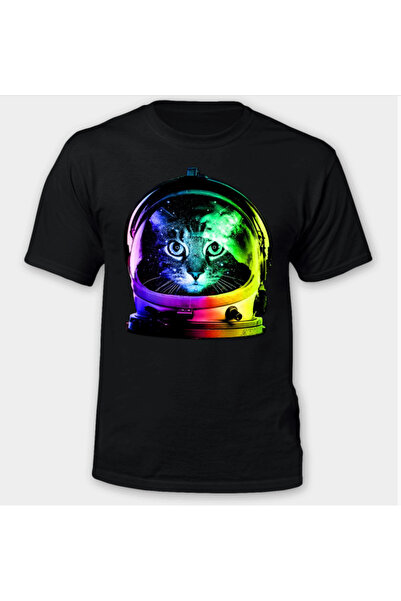 Vordevia Astronaut mačka Unisex T-shirt