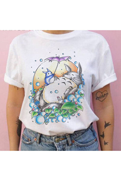 Vordevia Футболка Hayao Harajuku Ghibli Totoro Miyazaki m36