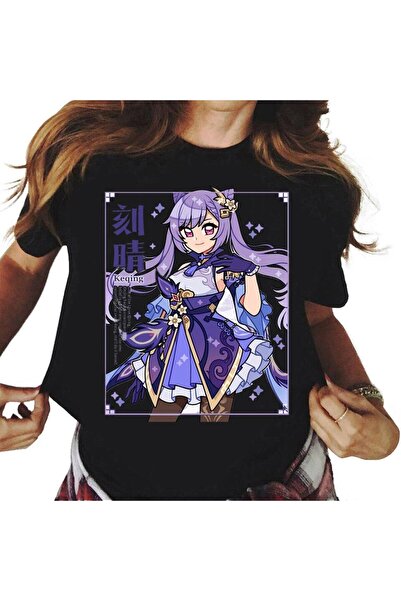 Vordevia Ženska Genshin Impact majica sa printom T-shirt Mod4r4