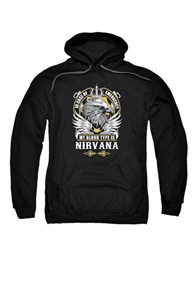 Vordevia Unisex hoodie sa Nirvana logotipom