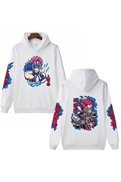 Vordevia Akaza Demon Slayer Hoodie Novi model75