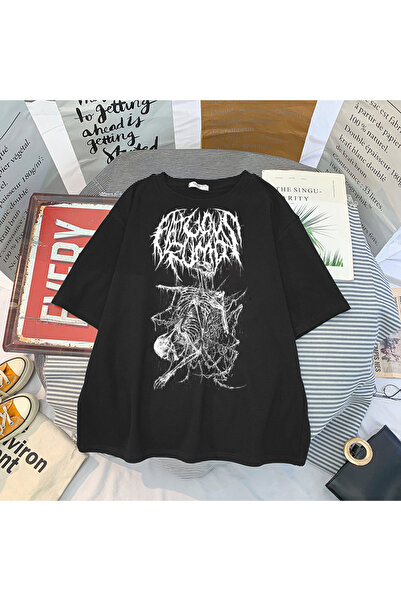 Vordevia Футболка Skull Gotik Grunge Model82