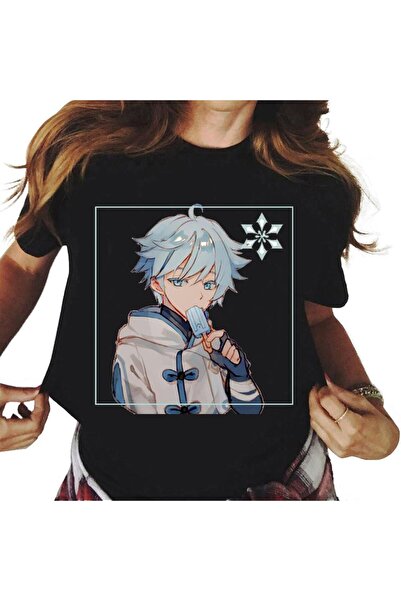 Vordevia Ženska Genshin Impact majica sa printom T-shirt Mod4r18