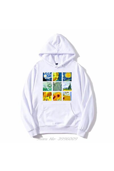 Vordevia Van Gogh Art unisex dukserica sa kapuljačom