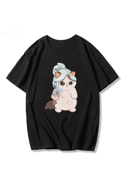 Vordevia Tricou unisex Jett Cat Cute Valorant