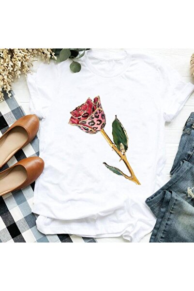 Vordevia Tricou imprimat la modă pentru femei Model171