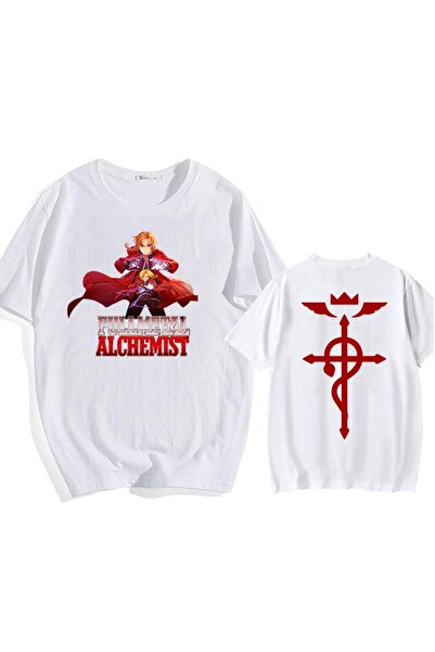 Vordevia Edvard Elrik Metalni Alhemičar Anime T-shirt