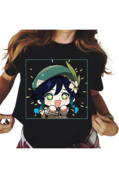 Vordevia Ženska Genshin Impact majica sa printom T-shirt Mod4r11
