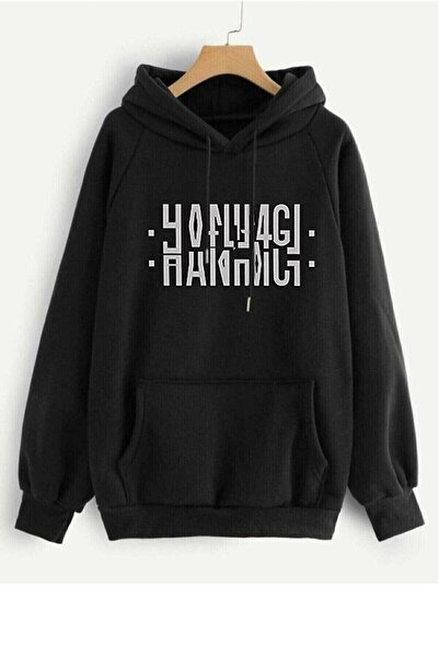 Vordevia Muška crna oversize duks dama