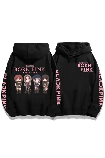 Vordevia Hanorac Blackpink Bornpink Lisa Jennie Jisoo Rose Mod458