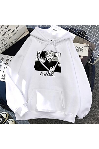 Vordevia Jujutsu Kaisen Sa kapuljačom Hoodie MD23