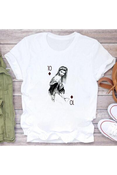 Vordevia Karte za igranje, as, unisex majice mod61