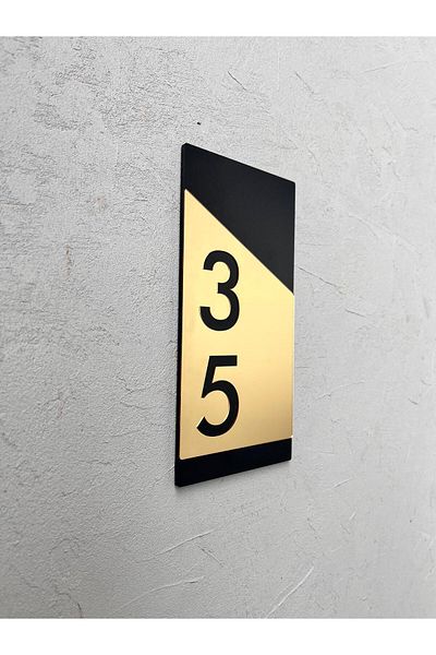 3DMORPHO رقم الباب من السلسلة الأنيقة رقم 8