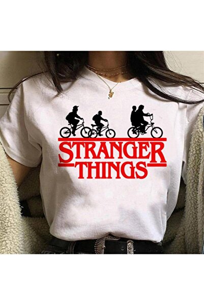 Vordevia Stranger Things T-shirt model64