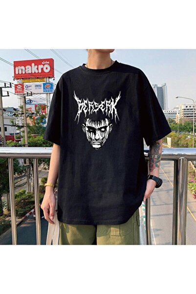 Vordevia Harajuku Anime Berserk Guts Manga T-shirt Mod446