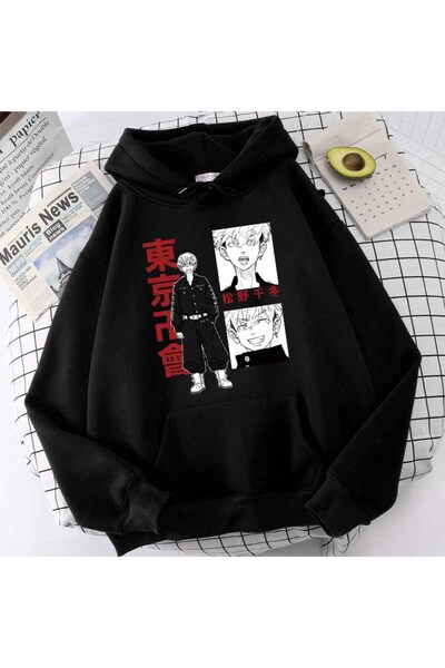 Vordevia Unisex majice sa kapuljačom Tokyo Avengers