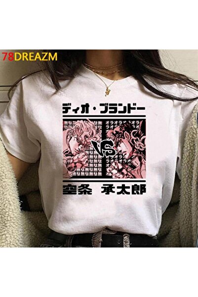 Vordevia Japanska anime serija Jojo Bizarre Adventure T-shirt Model470