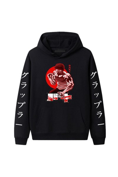 Vordevia Baki Grappler muške majice s kapuljačom Mod43t5