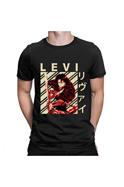 Vordevia تي شيرت أنيمي الهجوم على تيتان للرجال موديل 763