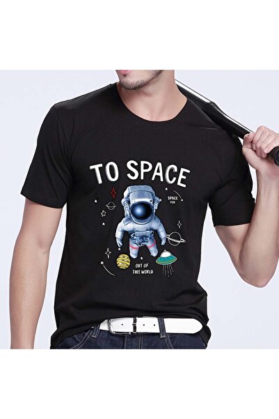 Vordevia Tricou cu model de imprimare Dream Astronaut Mod444