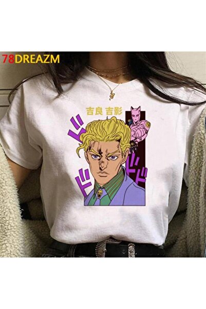 Vordevia Japanska anime serija Jojo Bizarre Adventure T-shirt Model466