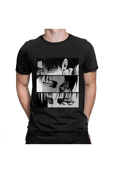 Vordevia Anime Attack on Titan T-shirt muški model747