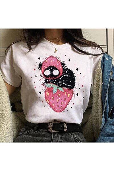 Vordevia Tricouri cu mâneci scurte, pisici drăguțe Mod668