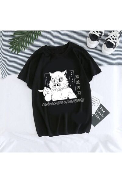 Vordevia Unisex Demon Slayer T-shirt Model4428