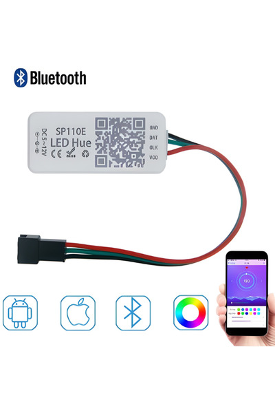 Hazar Led SP110E Pixel ARGB Led Kontrol Cihazı Adreslenebilir Şerit Led Kontrolcüsü