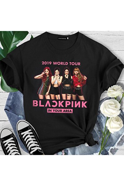 Vordevia Tricou în stil K-POP BLACKPINK