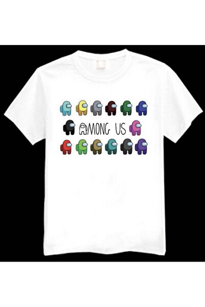 Vordevia Dizajn Among Us za decu, štampano T-shirt