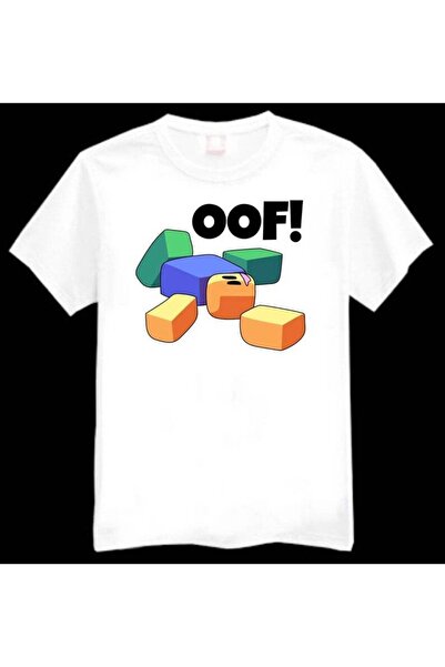 Vordevia Tricou imprimat Roblox Oof Kids